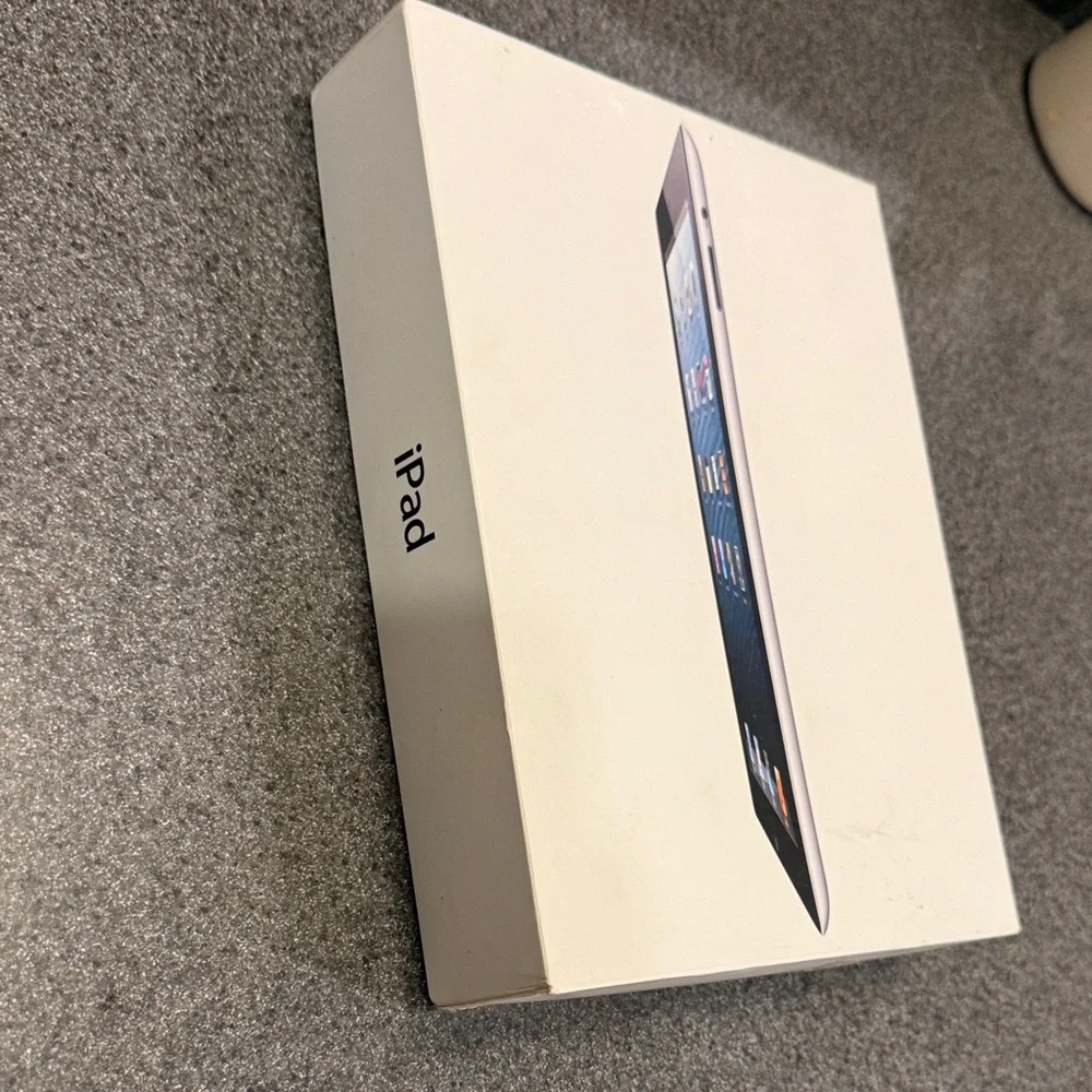 Apple Tablet with Silver Edge Box